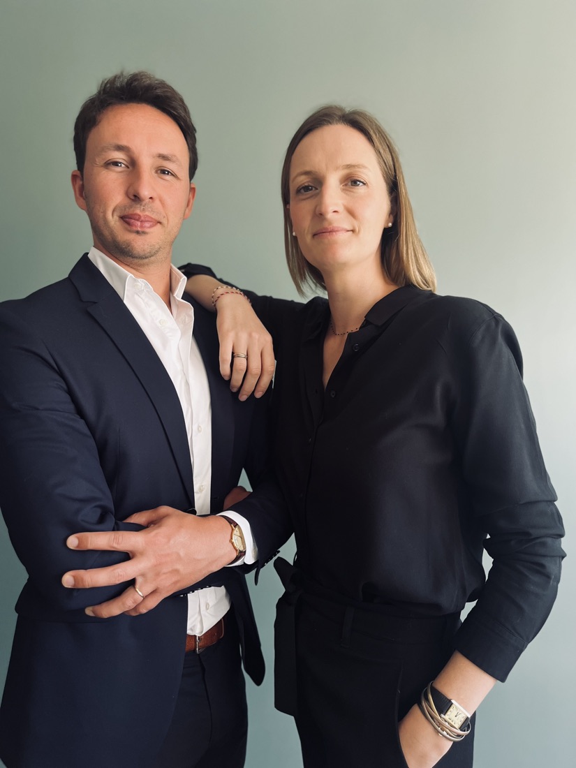 Ougo Cianea et Aude Cianea Girard, fondateurs de Partenaire Neuf